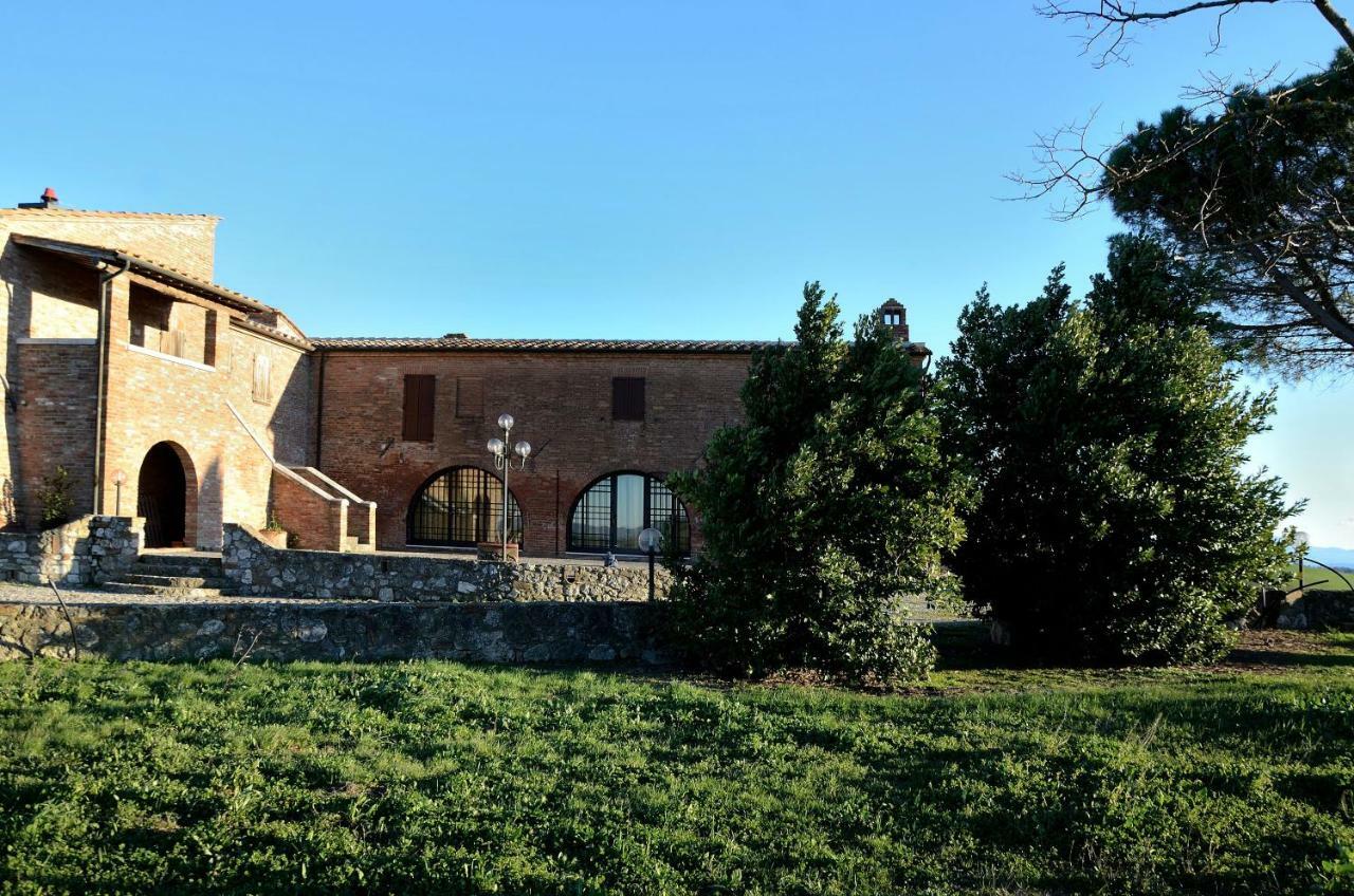 Podere Il Granaio - Crete Senesi - Tuscany Siena Exteriör bild